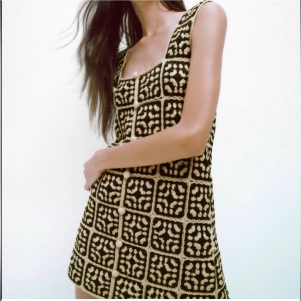 BNWT Zara crochet dress